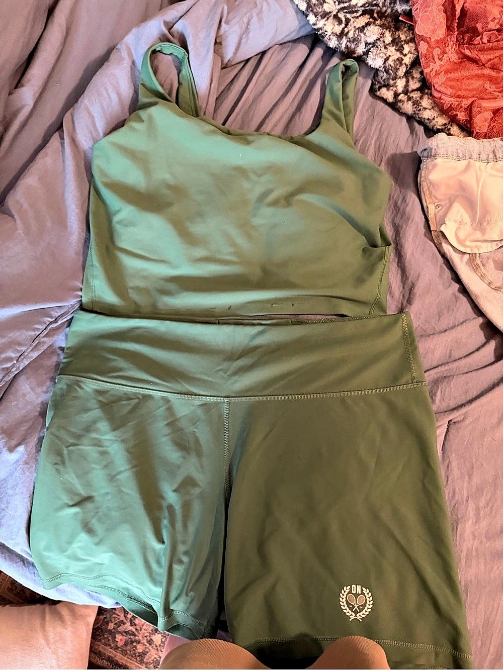 Green Athletic Set